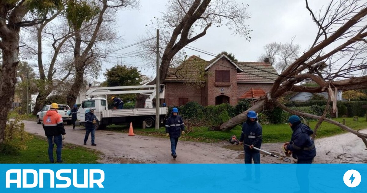 “Mar del Plata, the capital of the wind?”: 75 km / h gusts prompted people to stay home – ADNSUR