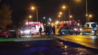 Tragedia en Trelew: una mujer murió en un accidente de tránsito y dos personas resultaron heridas
