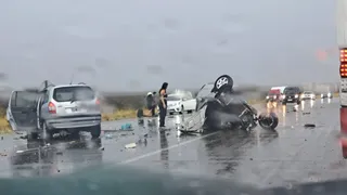 Tragedia en Chubut: tres personas murieron en un accidente sobre la Ruta 3