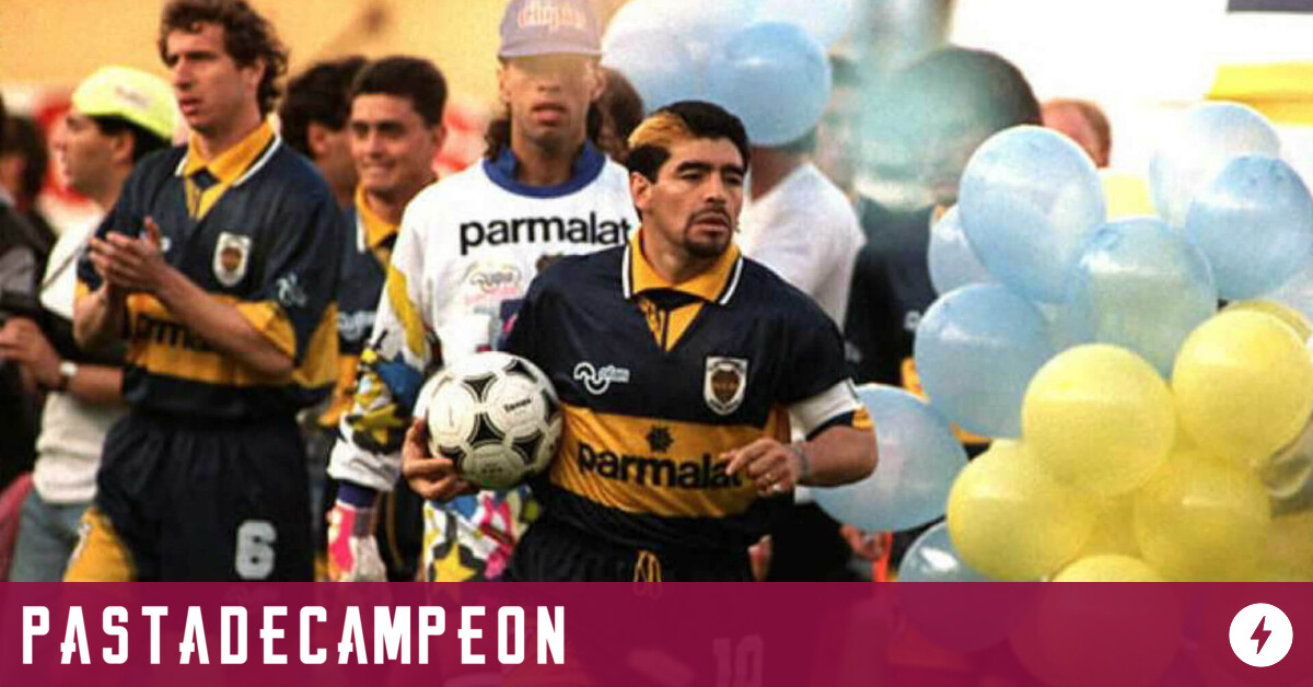 Segurola Y Habana El Comodorense Que Marcó A Maradona En Su última Etapa Pasta De Campeón 0961